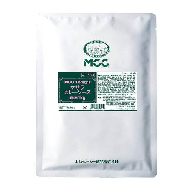 MCC カフェスタイル マレーシア風カレーソース 1kg （5.5人前）×30袋