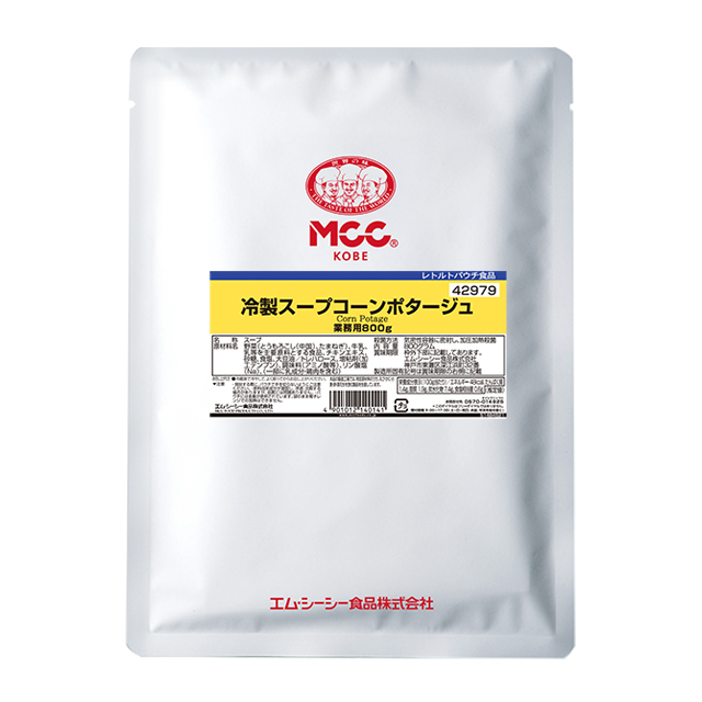 冷製スープ コーンポタージュ(800g)｜業務用商品｜エム・シーシー食品